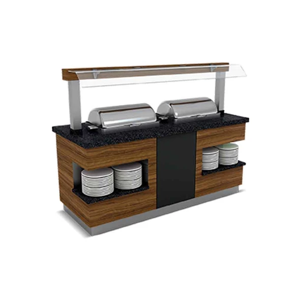 Empero SML.SSC-N.01 Empero Sml.ssc-n.01 Sümela Sıcak Servis Ünitesi Nefeslikli 1x1/1 Gn Chafing Dish 1200*900*900/1550 ürün görseli