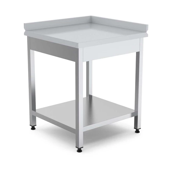 Empero EMP.KKT.7070-L Köşe Tezgahı Alt Raflı Sol 700*700*850 ürün görseli