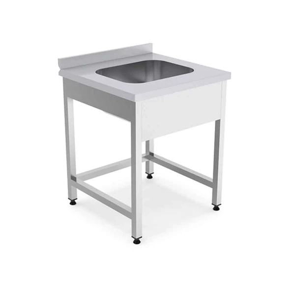 Empero EMP.E.67085-1E Tek Evyeli Tezgah 700*600*850 ürün görseli