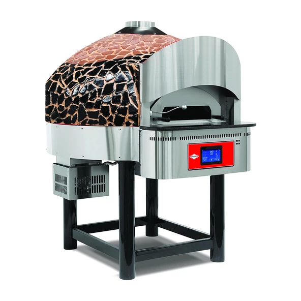 Empero EMP.SPO.04-D-BB-LPG Empero Emp.spo.04-d-bb-lpg Dijital Pizza Fırını Döner Tabanlı Gazlı Kahverengi-siyah Lpg