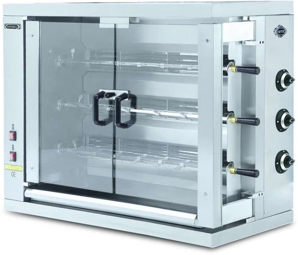 Empero EMP.3EG-LPG Piliç Kızartma Makinesi - Lpg Li ürün görseli