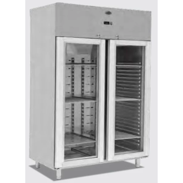 Empero EMP.140.80.03-CLS Klasik Model Buzdolabı Camlı Depo Tip 1400*800*2050 ürün görseli