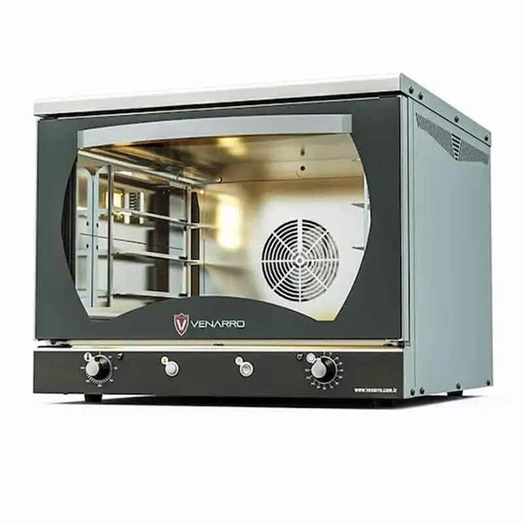 Venarro DEF-P4T 4 Tepsili Patisserie Fırın Manuel Elektrikli, 4-40x60, Tek Fanlı ürün görseli