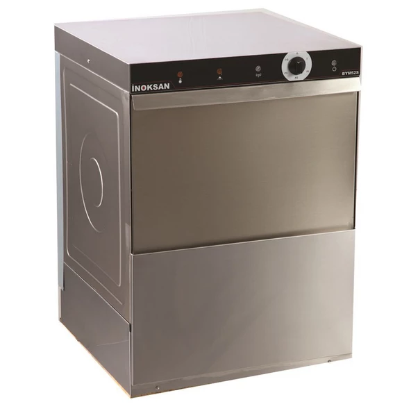 İnoksan INO-BYM052ST Bulaşık Yıkama Makinası, 500 Tabak/h, Tahliye ve Parlatıcı Pompalı ürün görseli