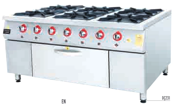 Duran Çelik DÇ 231 Kuzineler Fırınlı LPG'li ürün görseli