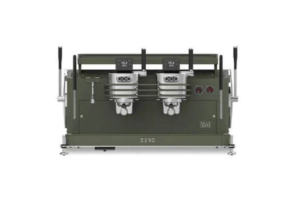 Dalla Corte ZERO-2-TVO Zero Barista (2 Gruplu) Kahve Makinesi, Zeytin Yeşili