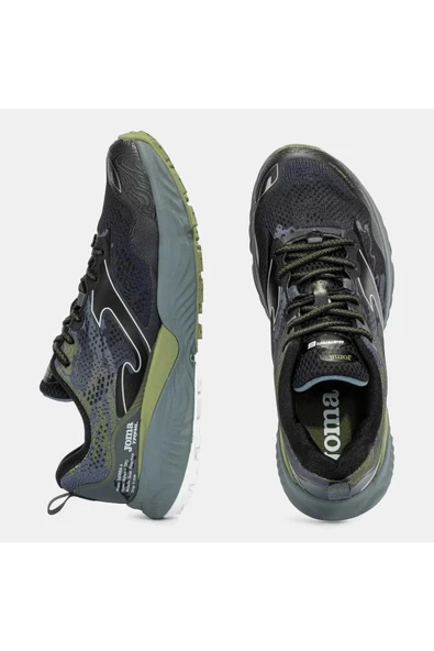 Joma Sierra Men 2401 Erkek Siyah Haki Yürüyüş Ayakkabısı TKSIEW2401 - 4