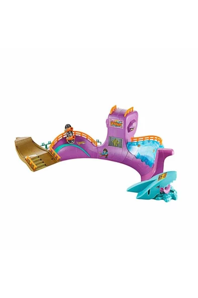 Mattel Hot Wheels Skate Ahtapot Kaykay Parkı Oyun Seti Hmk01 - 3
