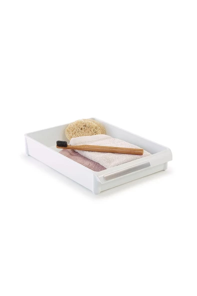 Prima Nova Buzdolabı Içi Organizer Dolap Içi Düzenleyici Raf 205*280*50 Mm Beyaz - Resim 2