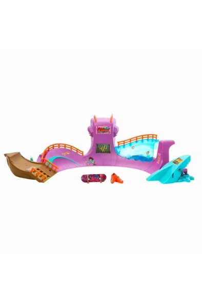 Mattel Hot Wheels Skate Ahtapot Kaykay Parkı Oyun Seti Hmk01