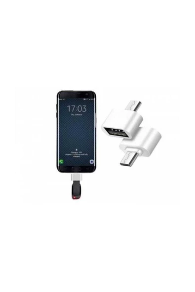 Micro Usb Otg Kablo Micro Usb OTG Çevirici Dönüştürücü O185 - 2