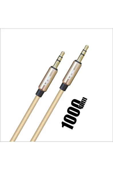 A577 Aux Kablo Örgü 3.5mm 1mt
