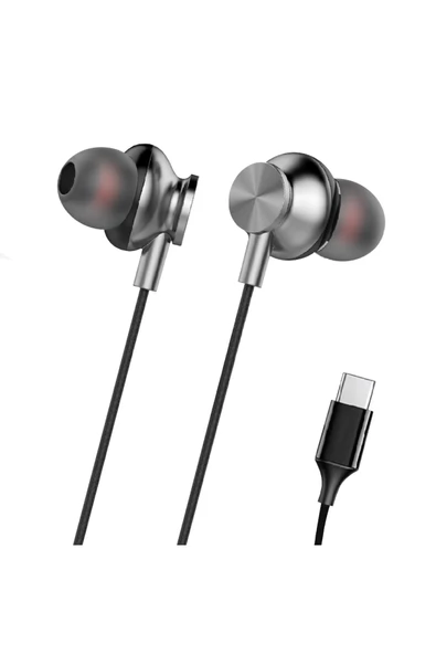 H341 Type-C Stereo Kulak İçi Kablolu Kulaklık