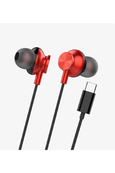 H341 Mikrofonlu Kulak İçi Tip-C Kablolu Kulaklık