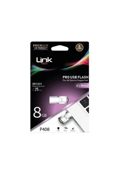 Linktech Pro Premium 8gb Usb Flash Bellek 25mb/s