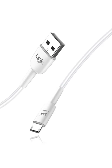 K600 Safe Micro Usb Pd 2.4a Şarj Kablosu