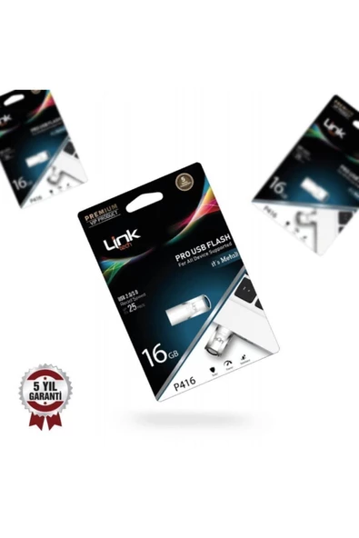 Link Tech Pro Premium 16gb Usb Flash Bellek 25mb/s - 2