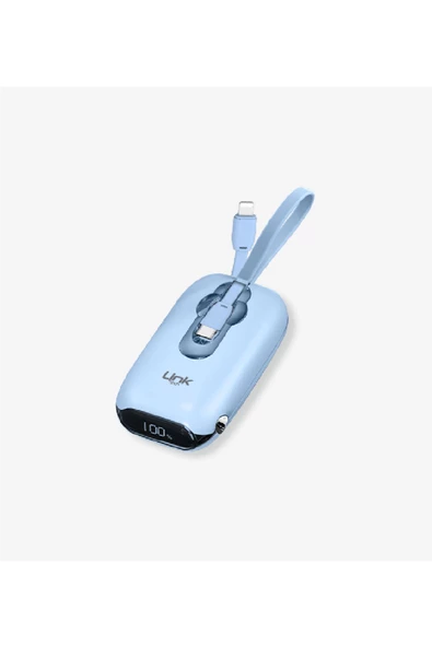 LİNKTECH MP09 22.5W 9600mAh HIZLI ŞARJ ANDROİD/İOS UYUMLU Powerbank - 7