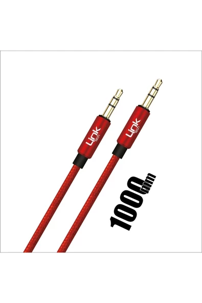 A577 Aux Kablo Örgü 3.5mm 1mt