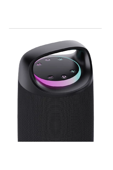 M406 Premium RGB 80W Mikrofonlu Kablosuz Hoparlör - 3