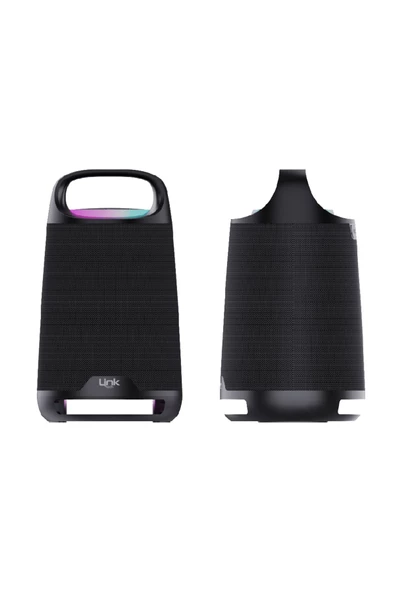 M406 Premium RGB 80W Mikrofonlu Kablosuz Hoparlör - 4