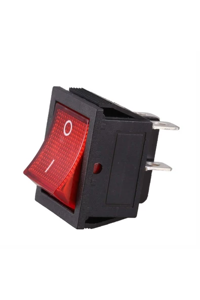 16A 250V On/Off Anahtar Latch 4 Pin Buton Yüksek Akım Kcd4 Led Işıklı Switch Panel Tip Montaj Kutu - Resim 6