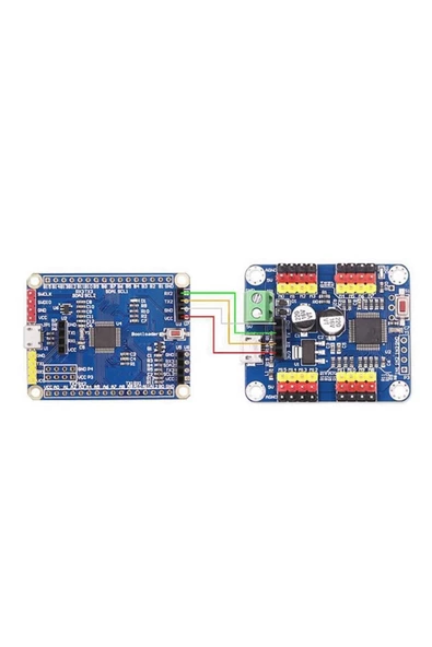 16 Kanal Servo Motor Kontrol Kartı Robot Pwm Motor Sürücü Usb Ttl - Resim 6