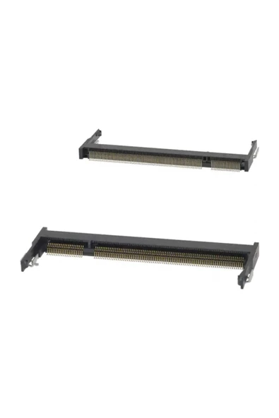 1473006-1 Sodımm 200 Pin Konnektör Soket R/a Smd 2.5v Ddr Ddr2 - Resim 3