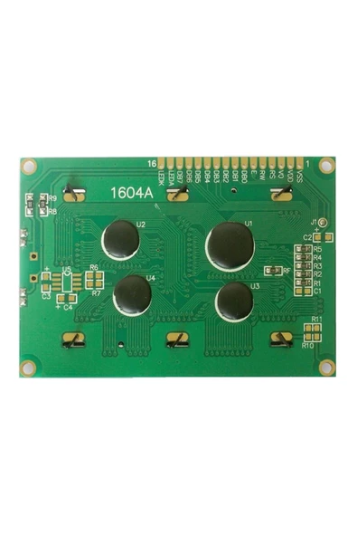 1604a 4x16 Mavi Karakter Lcd Modül Display Ekran 5v Beyaz Arka Işık 16x4 16 X 4 Standart Sol Üst - Resim 7