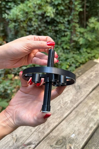 İp Fitil Sabitleme Aparatı ve 3 Adet Sabitleyici - Resim 3