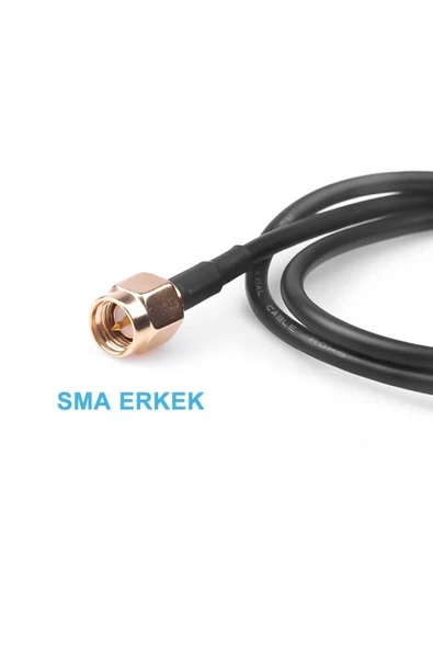 12dbi Dış Mekan Anten Sma Erkek 1.5 Metre Kablo 700mhz - 2.7ghz Mıknatıslı Gsm Wifi - Resim 2
