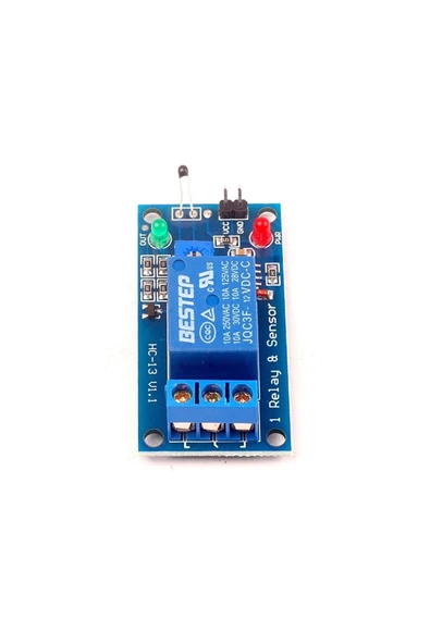 12v Röleli Alev Ateş Algılama Sensör Modülü Yangın Alarmı 80cm - Resim 7