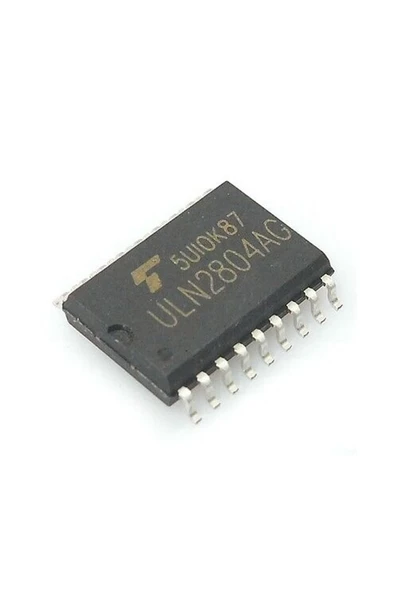 Uln2803a Npn 8 Adet Darlington Transistör Sürücü Entegre Sop18 Smd 18 Bjt Bipolar