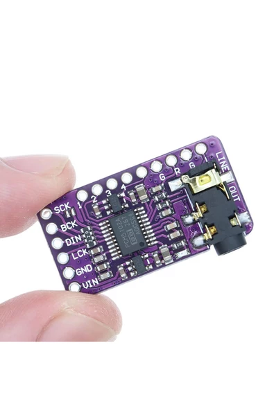PCM5102A DAC Modül IIS Ses Kartı Müzik Üretici Dijital Analog Dönüştürücü Raspberry Pi Esp32 - Resim 2