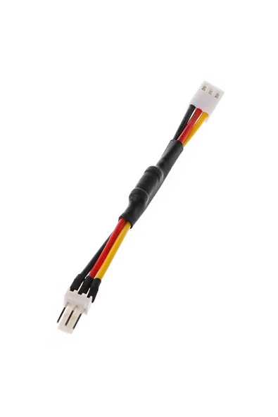 3 Pin Fan Kablosu Hız Yavaşlatıcı Dirençli 10cm Bilgisayar Cpu