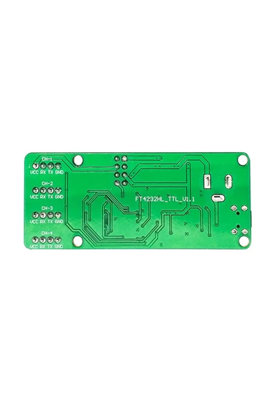 FTDI FT4232HL USB to 4 Kanal TTL UART UyumluÇevirici  RS232 Seri Port Haberleşme Arduino Mcu Uydu Al - Resim 4