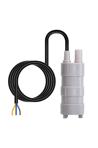 JT-500 DC 12V Su Sıvı Dalgıç Pompa 600litre/saat 17w Su Geçirmez Akvaryum Devridaim Motoru Sebil