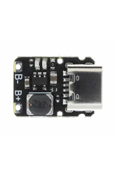 TP4057 Type C Pil Şarj Deşarj Modülü Mini Powerbank Devresi 3.7V Lityum Lion 18650 Batarya - 1