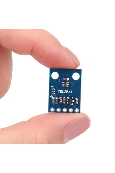 GY-2561 TSL2561 Kızılötesi ve Görünür Işık Sensör Modülü Infrared Ir 40000 Lümen Parlaklık Algılayı - Resim 3