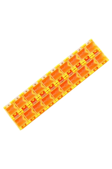 Smd Malzeme Kutusu Sarı Smt Komponent Direnç Led Saklama Kutusu - Resim 6