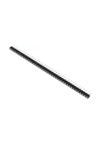 1x40 Pin Precision Dişi Header Tek Sıra 2.54mm 180 Derece Yuvarlak Kırılabilir Bölünebilir - Resim 4