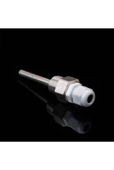 Metal Sensör Probu 100mm Çelik Kılıf Kutu Sıcaklık Isı Termo Tüp Boru D818b20 Ntc Lm35 PT100 Koruyu - Resim 7