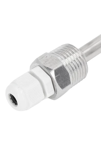 Metal Sensör Probu 100mm Çelik Kılıf Kutu Sıcaklık Isı Termo Tüp Boru D818b20 Ntc Lm35 PT100 Koruyu - Resim 3