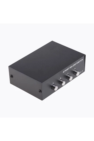 MT-VIKI 4 Port RS232 Switch MT-223-4 Db9 Seri Port Anahtarlayıcı 1 IN 4 OUT PC Printer Haberleş - Resim 3