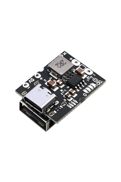 5v 2a Usb Çıkış Powerbank Devresi Type C Usb Giriş Lityum Lion 18650 Pil Şarj Koruma Mobil - Resim 6