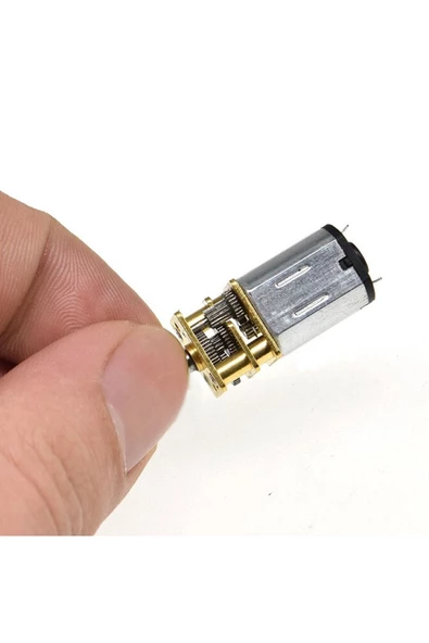 Ga12-n20 6v 300rpm Micro Dc Motor Dc 6v N20 Mini Metal Dişli Redüktör - Resim 2