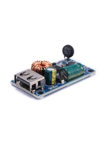 80V to 5V 2A Usb Soket Güç Kaynağı Voltaj Düşürücü Güneş Enerjisi Elektrikli Bisiklet Araba Power M - Resim 3