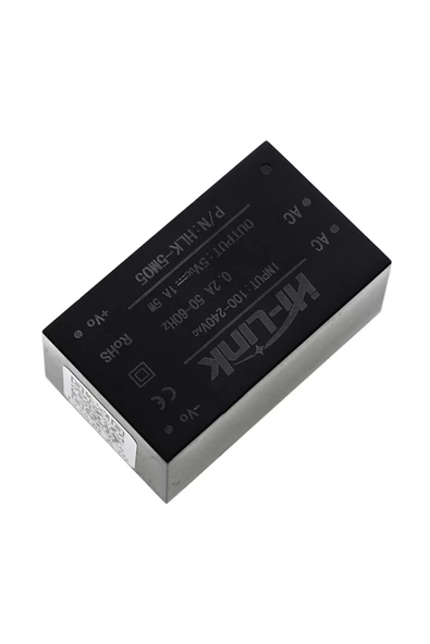 HLK-5M05 5V 1A 5W AC DC 220V to 5V Voltaj Düşürücü Modül İzole Elektronik Devre Güç Kaynağı Smps - Resim 5