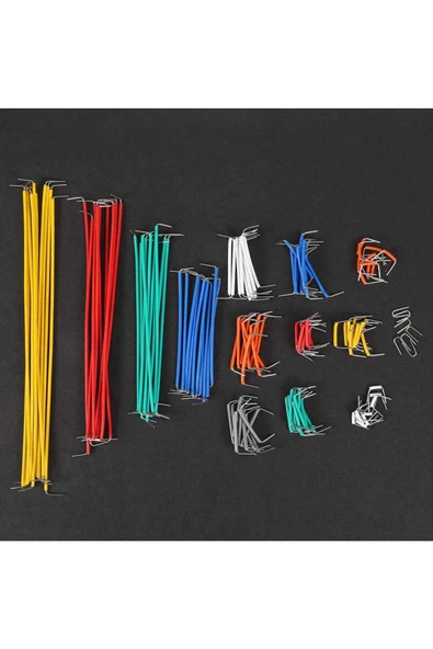 Kutulu Kablo Seti 140 Parça 140 Adet Breadboard Jumper Kablo Uyumlu - Resim 2