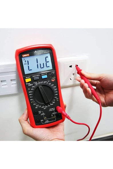 Unı-t Ut890d+ Dijital Multimetre Ncv True Rms Voltmetre Ampermetre - Resim 8